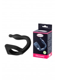 Эрекционное кольцо с вибровтулкой Discovery - MALESATION - в Копейске купить с доставкой