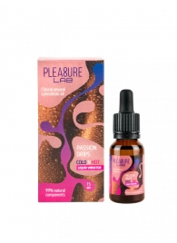 Жидкий вибратор Passion Drips Cold n Hot - 15 мл. - Pleasure Lab - купить с доставкой в Копейске