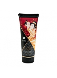 Массажный крем для тела с ароматом клубники и шампанского Sparkling Strawberry Wine - 200 мл. - Shunga - купить с доставкой в Копейске