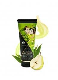 Массажный крем для тела с ароматом груши и зелёного чая Pear   Exotic Green Tea - 200 мл. - Shunga - купить с доставкой в Копейске