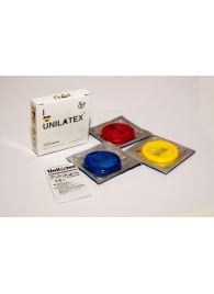Разноцветные ароматизированные презервативы Unilatex Multifruits - 3 шт. - Unilatex - купить с доставкой в Копейске