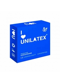 Классические презервативы Unilatex Natural Plain - 3 шт. - Unilatex - купить с доставкой в Копейске