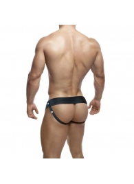 Телесный фаллопротез на черных эластичных ремнях 7 Inch Hollow Strap On - 17 см. - Blush Novelties - купить с доставкой в Копейске