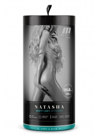 Мастурбатор-вагина с вибрацией Soft   Wet Natasha Realistic Beige Masturbator - Blush Novelties - в Копейске купить с доставкой