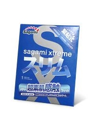 Презерватив Sagami Xtreme FEEL FIT 3D - 1 шт. - Sagami - купить с доставкой в Копейске