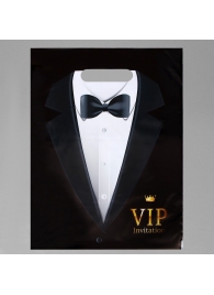 Пакет «Смокинг VIP» полиэтиленовый с вырубной ручкой (30х40 см) - UPAK LAND - купить с доставкой в Копейске