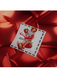 Саше лубриканта для орального секса SGAN со вкусом клубники - 5 мл. - SGAN - купить с доставкой в Копейске