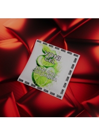 Саше лубриканта для орального секса SGAN со вкусом лайма и огурца - 5 мл. - SGAN - купить с доставкой в Копейске