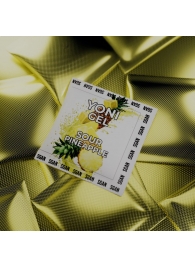 Саше лубриканта для орального секса SGAN со вкусом кислого ананаса - 5 мл. - SGAN - купить с доставкой в Копейске