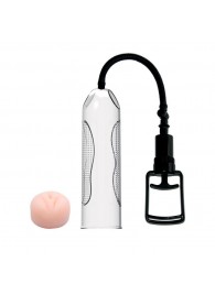 Помпа мужская со вставкой в виде вагины - 25 см. - Baile - в Копейске купить с доставкой