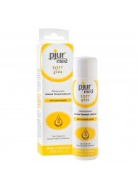 Силиконовый лубрикант с жожоба pjur MED Soft glide - 100 мл. - Pjur - купить с доставкой в Копейске