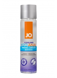 Анальный охлаждающий и обезболивающий лубрикант на водной основе JO Anal H2O COOLING - 120 мл. - System JO - купить с доставкой в Копейске