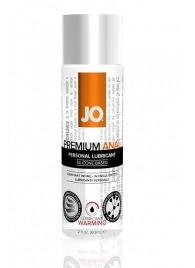 Анальный согревающий лубрикант на силиконовой основе JO Anal Premium Warming - 60 мл. - System JO - купить с доставкой в Копейске