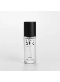Съедобное cогревающее массажное масло Slow Sex - 50 мл. - Bijoux Indiscrets - купить с доставкой в Копейске