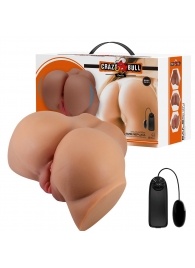 Карамельный мастурбатор-полуторс Emilia с вибрацией - Baile - в Копейске купить с доставкой