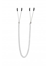 Зажимы на соски «Вилки» на цепочке - Pecado - купить с доставкой в Копейске