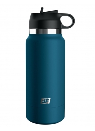 Смуглый мастурбатор-вагина в синей колбе F*ck Flask - Pipedream - в Копейске купить с доставкой