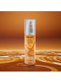 Съедобное массажное масло Kiss Land Salted Caramel - 75 мл. - THE LUFF - купить с доставкой в Копейске