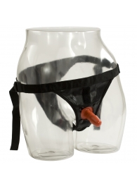 Трусики со штырьком для фиксации насадок Ultra Harness with Plug - Doc Johnson - купить с доставкой в Копейске