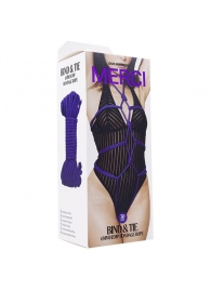 Фиолетовая верёвка для связывания и фиксации Bind Tie - 9,14 м. - Doc Johnson - купить с доставкой в Копейске