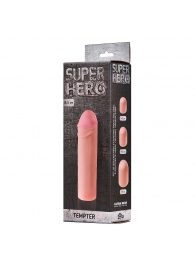 Фаллоудлинитель SUPER HERO Tempter - 16 см. - Lola Games - в Копейске купить с доставкой