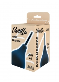 Черный анальный душ Anal Douche L - Lola Games - купить с доставкой в Копейске