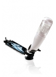 Перезаряжаемый мастурбатор-вагина с держателем для мобильных устройств Extreme Toyz Me - Pipedream - в Копейске купить с доставкой