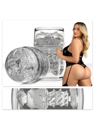 Прозрачный двусторонний мастурбатор Fleshlight Quickshot Mia Malkova - Fleshlight - в Копейске купить с доставкой
