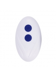 Синее эрекционное виброкольцо с клиторальной подушечкой и пультом ДУ Adjustable Fun Ring - Zero Tolerance - в Копейске купить с доставкой