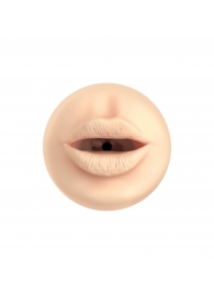 Телесный мастурбатор-ротик Feel Stroker Mouth - Kiiroo - в Копейске купить с доставкой