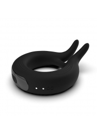 Черное эрекционное кольцо Marry Me Rechargeable Vibrating Cockring - Adrien Lastic - в Копейске купить с доставкой