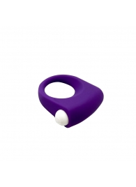 Фиолетовое эрекционное кольцо Puggle Vibrating Ring with Bullet - Adrien Lastic - в Копейске купить с доставкой