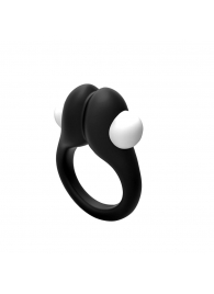 Черное эрекционное кольцо Zippy Vibrating Ring With Bullet - Adrien Lastic - в Копейске купить с доставкой