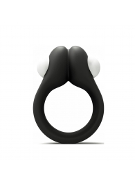 Черное эрекционное кольцо Zippy Vibrating Ring With Bullet - Adrien Lastic - в Копейске купить с доставкой