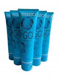 Набор из 5 пролонгирующих лубрикантов на водной основе Egzo Go (по 100 мл.) - EGZO - купить с доставкой в Копейске