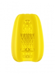 Желтый мастурбатор-яйцо Bisedze - LoveStore - в Копейске купить с доставкой