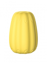 Желтый мастурбатор-яйцо Bisedze - LoveStore - в Копейске купить с доставкой