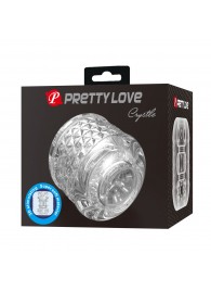 Прозрачный сквозной мастурбатор Crystle - Baile - в Копейске купить с доставкой