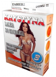 Надувная секс-кукла Krystyna - Boys of Toys - в Копейске купить с доставкой