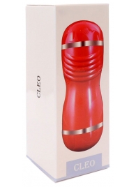 Двусторонний мастурбатор в колбе Cleo - вагина и ротик - Boys of Toys - в Копейске купить с доставкой