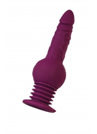 Фиолетовая мини-машина для секса Striker с пультом ДУ - 23,5 см. - ToyFa - купить с доставкой в Копейске