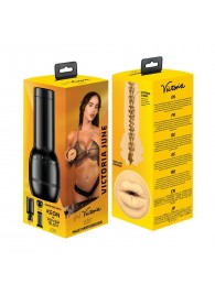 Мастурбатор-ротик Kiiroo Feel Victoria Mouth - Kiiroo - в Копейске купить с доставкой