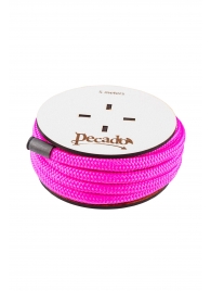 Розовая веревка для шибари на катушке - 5 м. - Pecado - купить с доставкой в Копейске