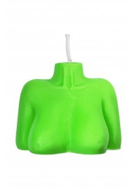 Зеленая сувенирная свеча «Женский силуэт» - Pecado - купить с доставкой в Копейске