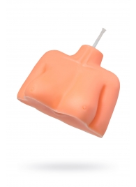 Оранжевая сувенирная свеча «Женский силуэт» - Pecado - купить с доставкой в Копейске