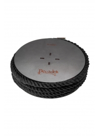 Черная веревка для шибари на катушке - 10 м. - Pecado - купить с доставкой в Копейске