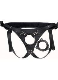 Пояс Hard Brutal для больших насадок - LOVETOY (А-Полимер) - купить с доставкой в Копейске