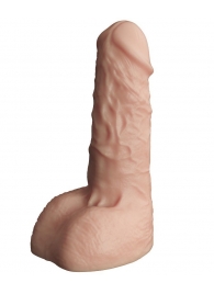 Телесный фаллоудлинитель с мошонкой Cock Next - 17 см. - LOVETOY (А-Полимер) - в Копейске купить с доставкой