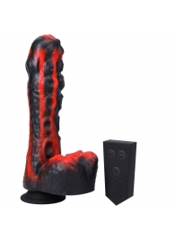 Черно-красная мини-машина на присоске Tendril Thruster - 21,6 см. - Doc Johnson - купить с доставкой в Копейске