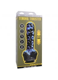 Черно-синяя мини-машина на присоске Tendril Thruster - 21,6 см. - Doc Johnson - купить с доставкой в Копейске